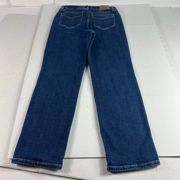 Judy Blue Jeans Women's 29x29* Straight High Rise Dark Blue Stretch Denim Tag 28 - Picture 9 of 16